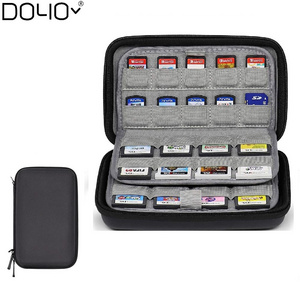 Factory price  Game Cartridge Holders Hard Carrying Case for  Nintendo Switch Games SD Memory Cards