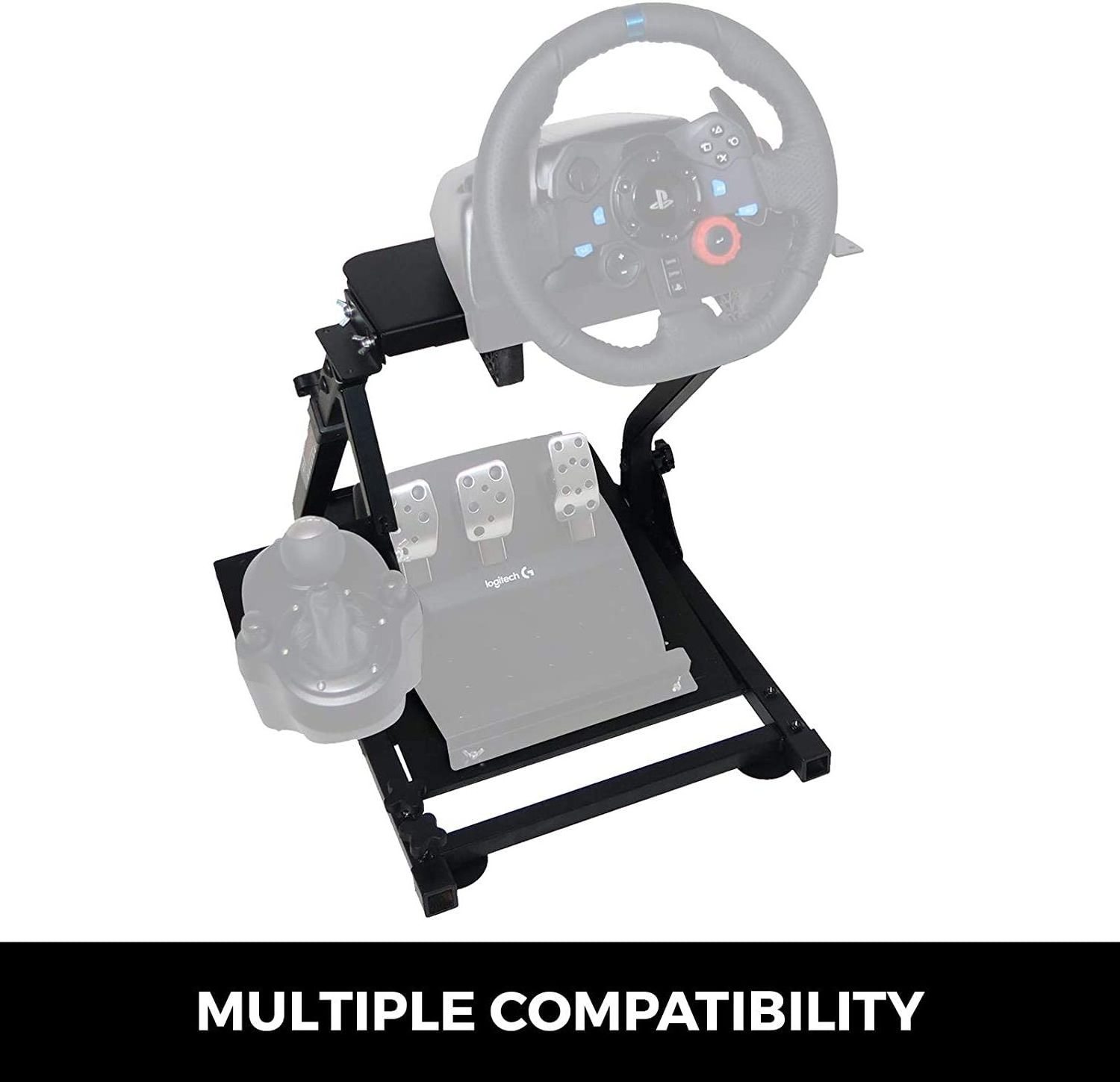 Low MOQ PS5 Ps4 Steering Wheel Brake Shifter Game Racing Steering Wheel Stand For Logitech G29 Racing Wheel