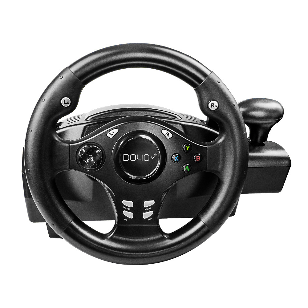 Factory Price 270 Degree  Gaming Controller Racing Steering Wheel for Playstation, Xbox, Switch