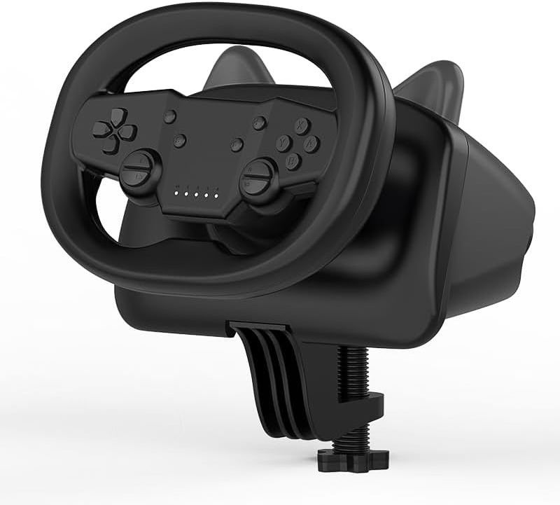 2023 New Gaming Racing Wheel,Wireless Steering Wheel for Multi-Platform Game: Nintendo Switch, PC, PS4/PS3, iOS, Android Race G