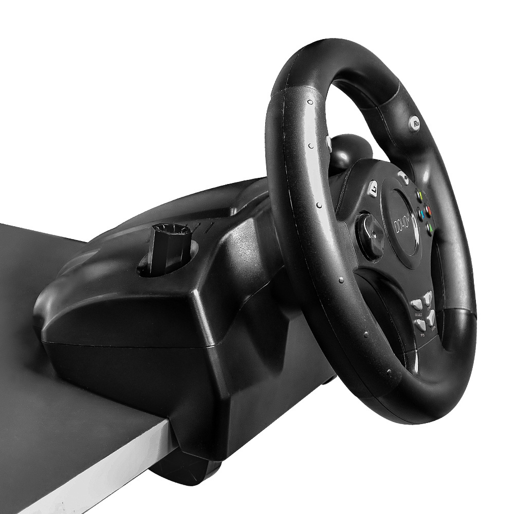 Factory Price 270 Degree  Gaming Controller Racing Steering Wheel for Playstation, Xbox, Switch