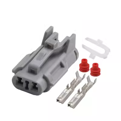 2 pin automotive waterproof cable plug plastic electrical terminals lug car wire ecu auto connector 7123-1424-40