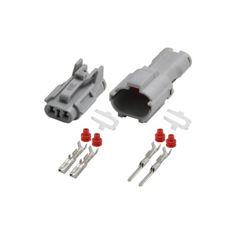 2 pin automotive waterproof cable plug plastic electrical terminals lug car wire ecu auto connector 7123-1424-40