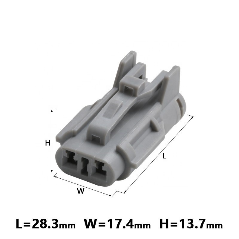 2 pin automotive waterproof cable plug plastic electrical terminals lug car wire ecu auto connector 7123-1424-40