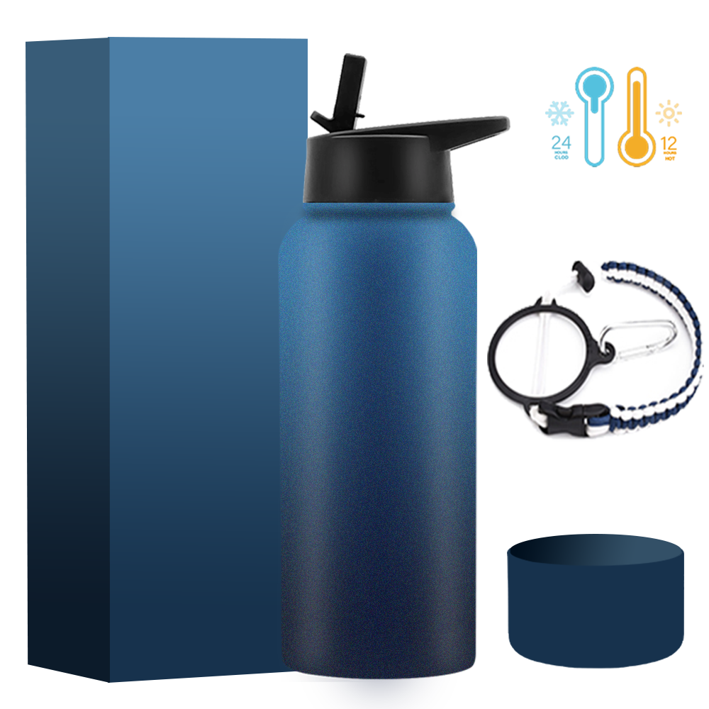 Stylish insulated vaso termos de acero inoxidable para frio ycaliente 40 oz 2000 ml 2 litre stainless steel water bottle