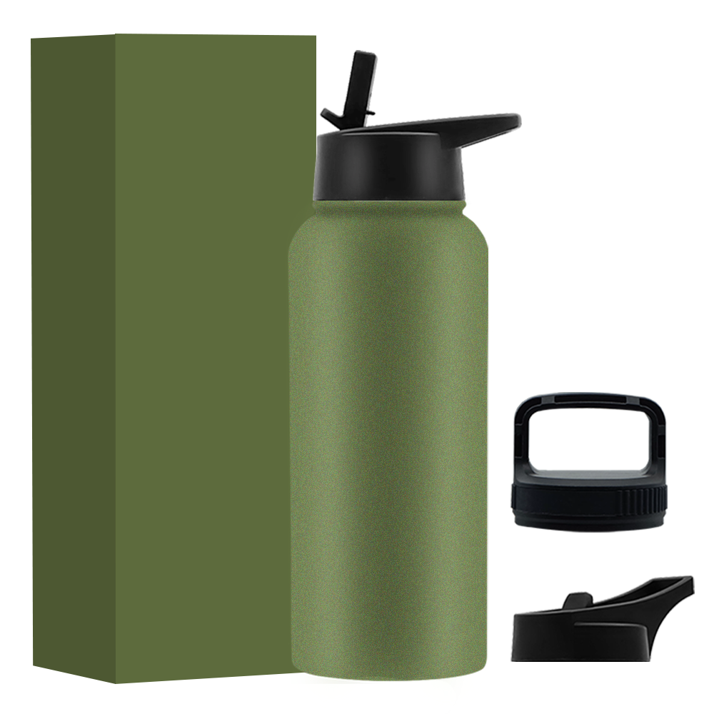 Stylish insulated vaso termos de acero inoxidable para frio ycaliente 40 oz 2000 ml 2 litre stainless steel water bottle