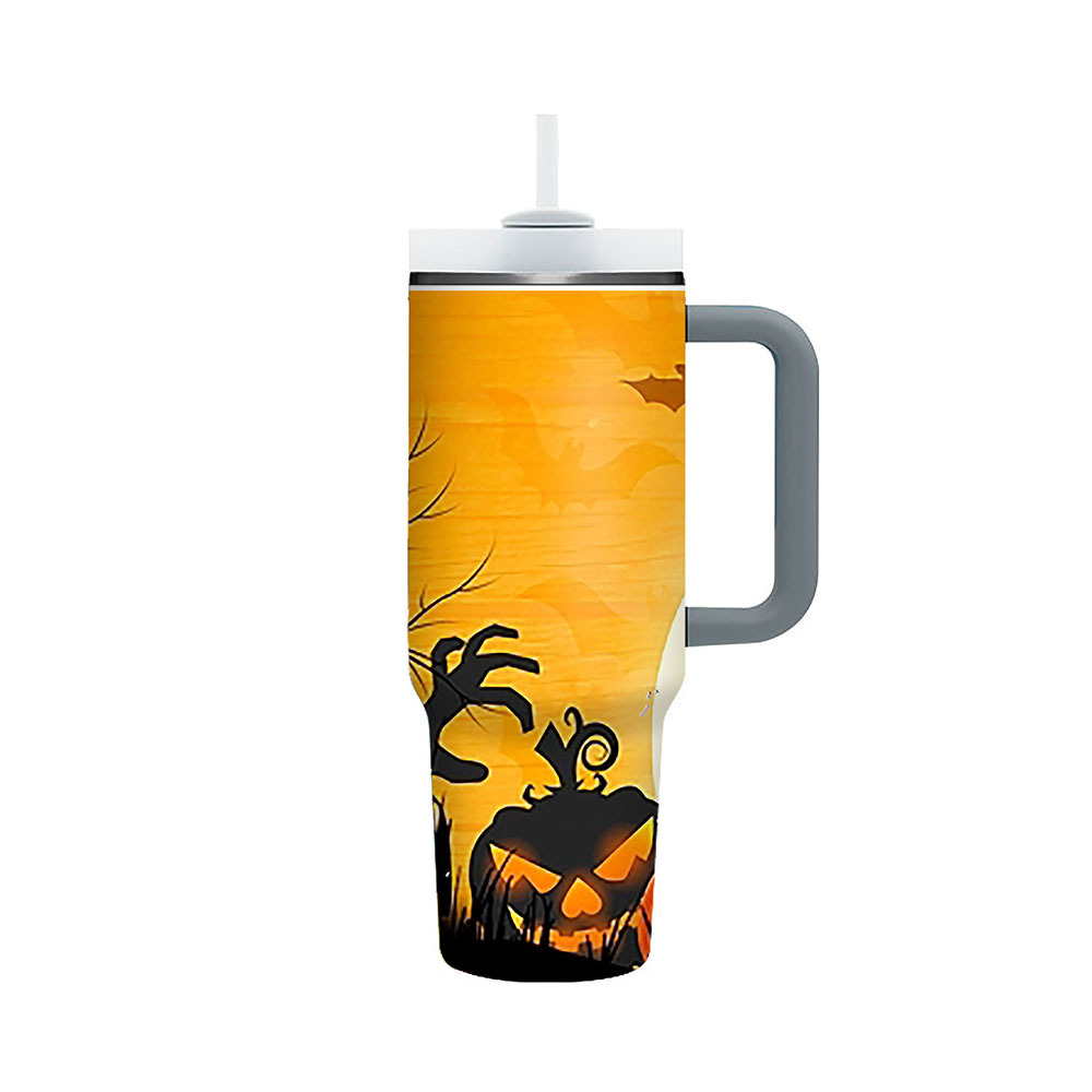 Large Tumblers Wholesale Bulk with Handle and Straw 40oz 40 oz Stainless Steel Sublimation Tumblers Wholesale Bulk