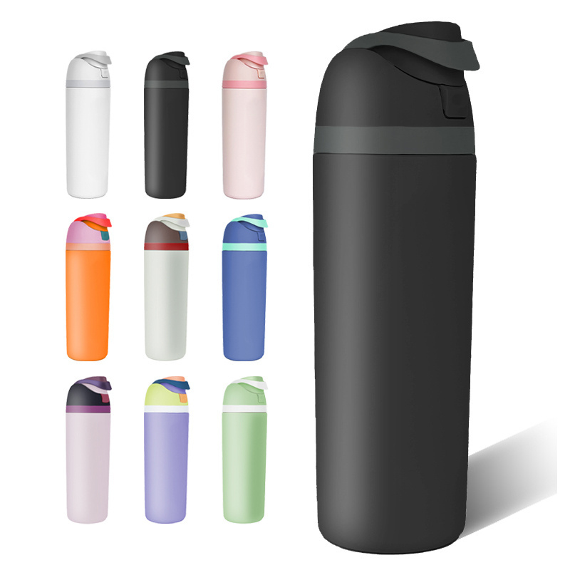 Hot Sale BPA-Free Sports Drink Water Bottle Travel Tumbler Vacuum Insulated Flask 316 Stainless Steel Water Bottle with Handle