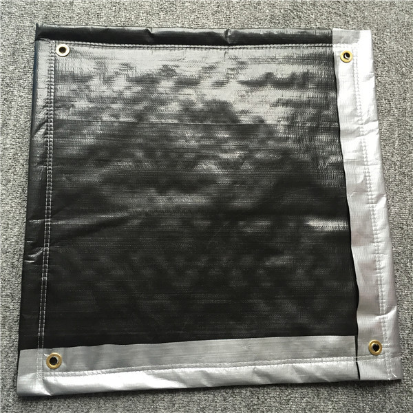 Waterproof insulated PE woven fabric concrete curing blanket , Used Concrete Blankets for Sale