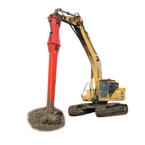 Excavator Deep Soil Mixing Machine Mix the sludge and curing agent evenly Improve bearing of soil for building foundations