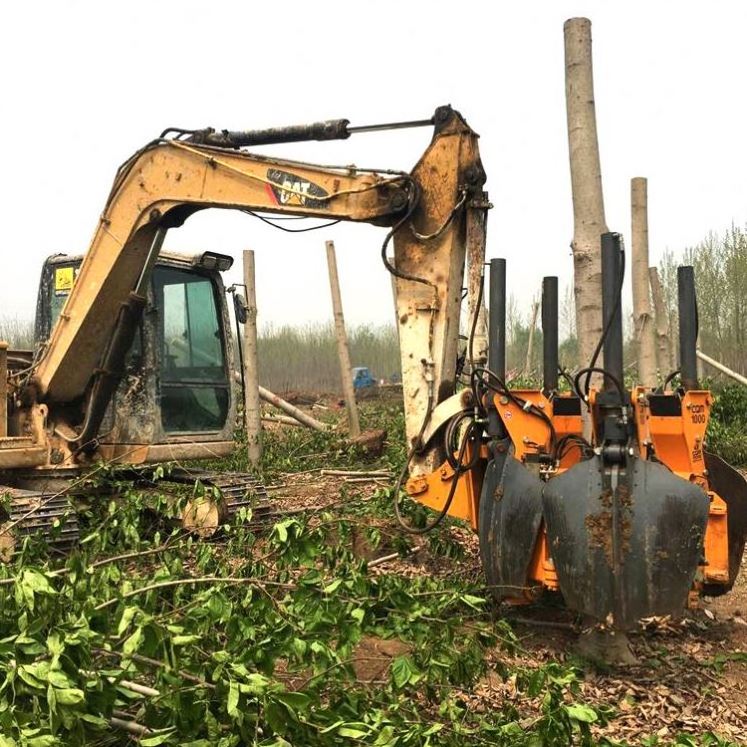 professional Tree transplanting Machine Use In Excavators And Skid Steer Loader