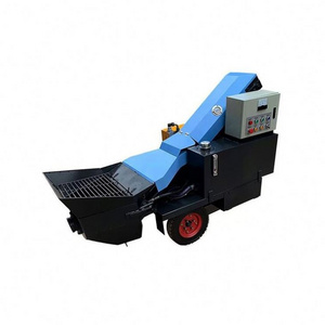 High Density Mobile Portable Small Trailer Concrete Stationary Cement Pump