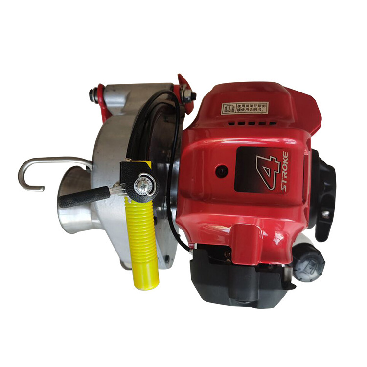 quick release automatic anti roll-back device Petrol Portable Winch