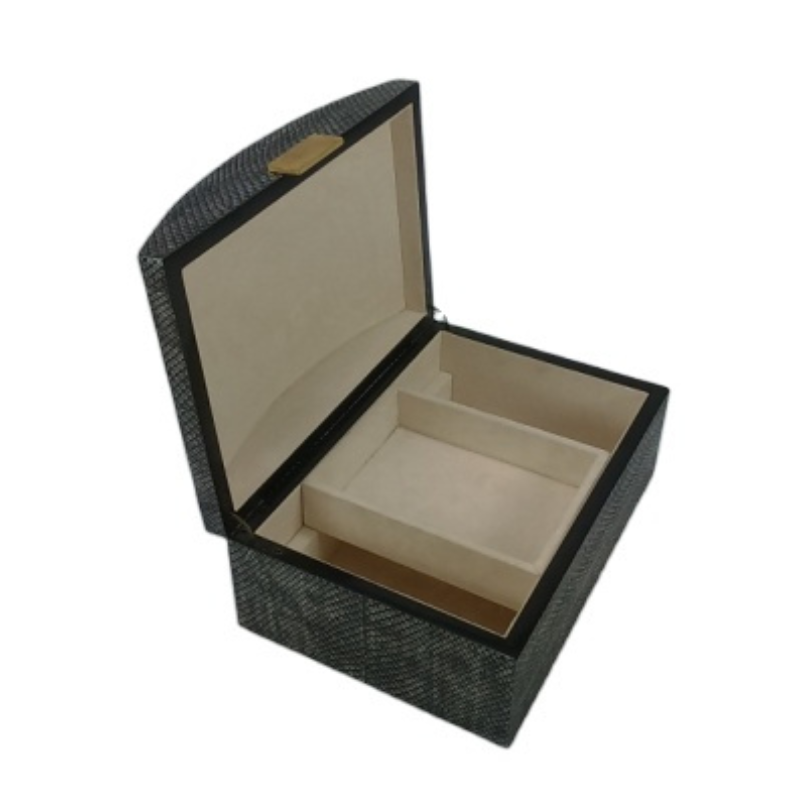 Jewelry Box Shagreen Leather Personalized Gift for Women Friends Gift Jewelry Case Travel Valentine Gift from Vietnam