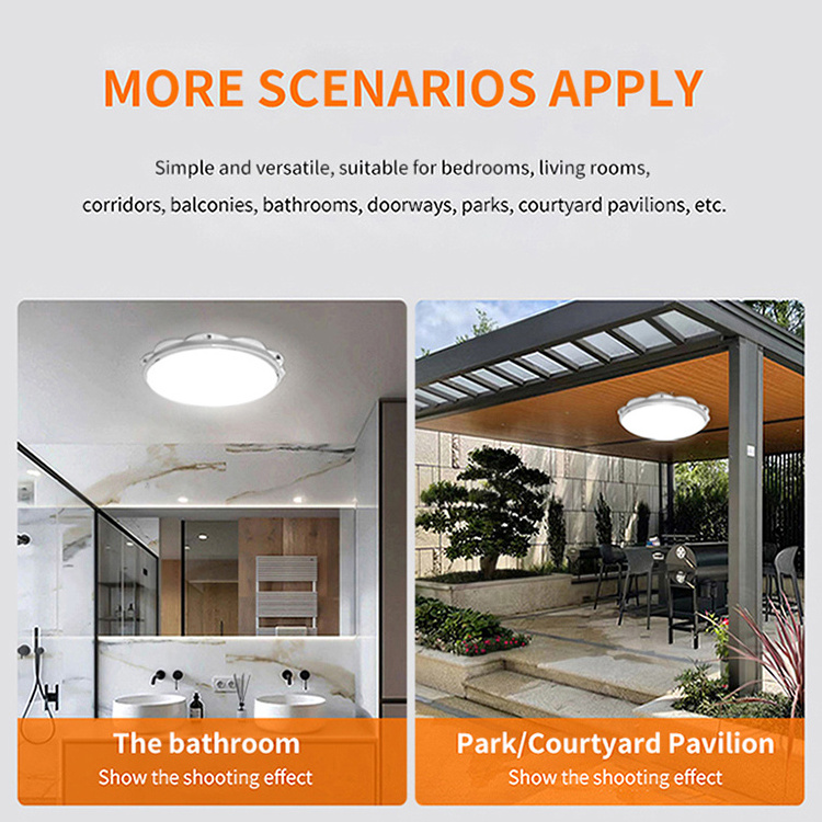 Top 3 Best Selling Modern Indoor Ceiling Mounted Remote Led Spotlight 60w 100w 200w 300w Solar Ceiling Lights for Home