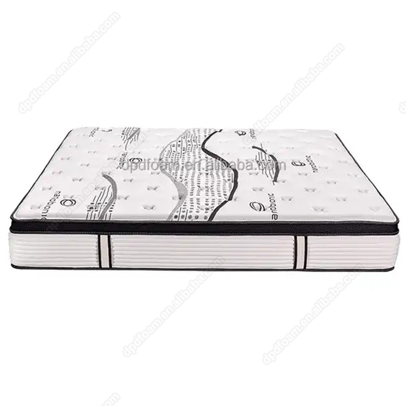 Luxury Cooling Gel Memory Foam 5 Zoned Pocket Spring Mattress Modern Hotel Used