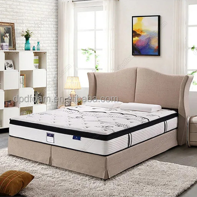 Luxury Cooling Gel Memory Foam 5 Zoned Pocket Spring Mattress Modern Hotel Used