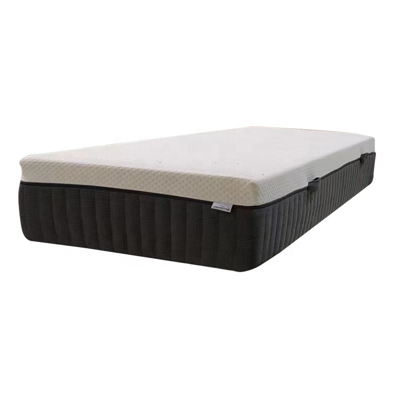 Sleep well double mattress spring waterproof bed mattress cover gel memory foam pocket spring mattress