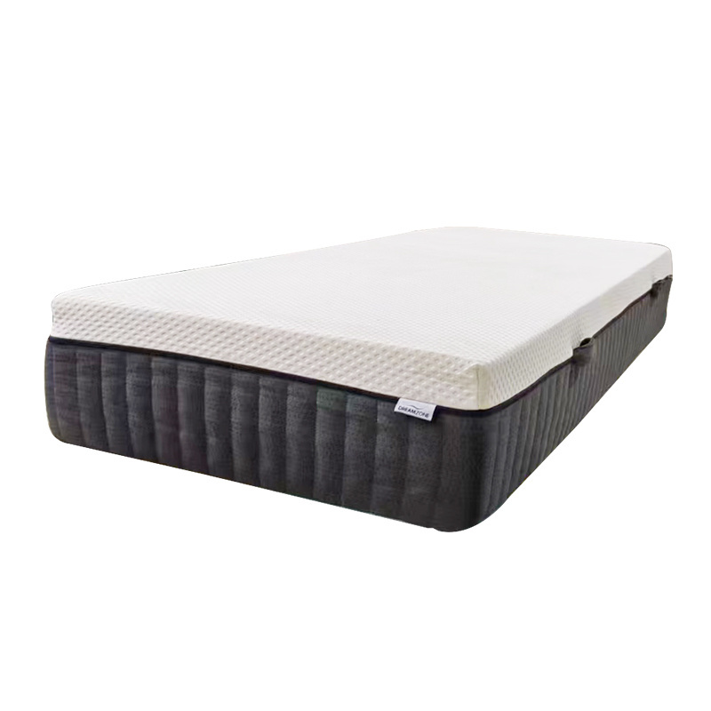 Sleep well double mattress spring waterproof bed mattress cover gel memory foam pocket spring mattress