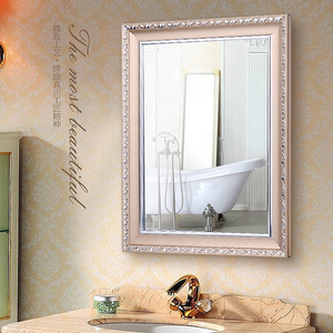 Wholesale mirror colored clear high quality wall mirror bathroom living room bedroom mirror nordic modern decoration stick