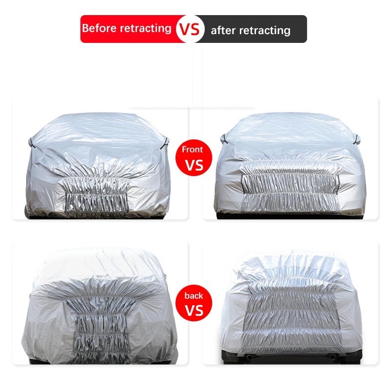 Customized Waterproof Retractable Car Cover Inflatable Hail Proof Car Cover Car Cover For Snow