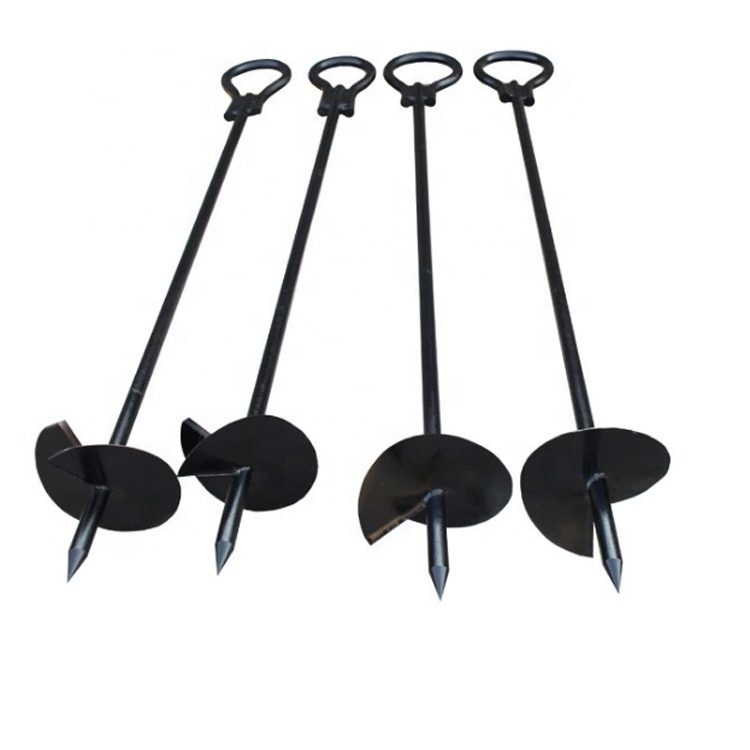 High quality lifting foot screw anchor soil drilling price concessions