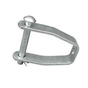 Hot Dip Galvanized Steel D Bracket D Iron D Secondary Back Link the Shackle Insulator for Overhead Line Hardware