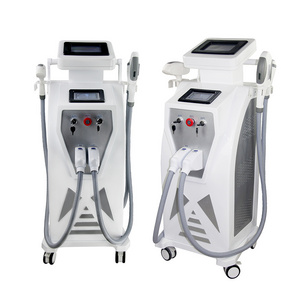 Factory Multi Function 4 in 1 Elight IPL RF Nd Yag Laser Hair Removal Tattoo Removal Beauty Equipment