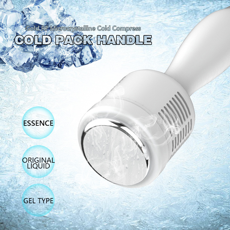 Portable Gold Micro Needle Face Lift Frequency Fractional RF Microneedling Machine For Skin Tightening Beauty Equipment