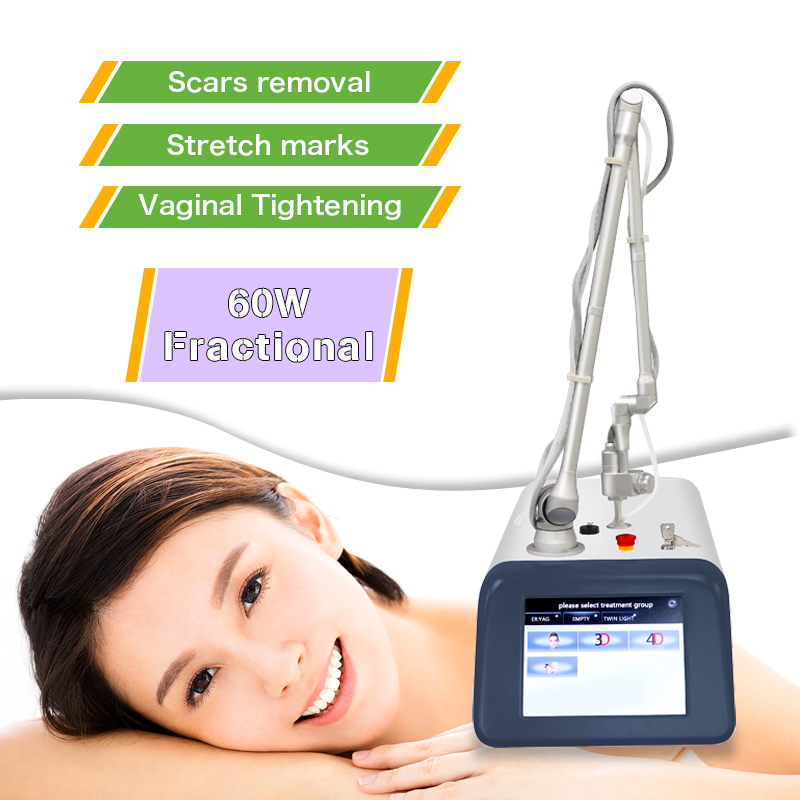 Portable co2 fractional laser co2 fraccionado portatil machine for skin