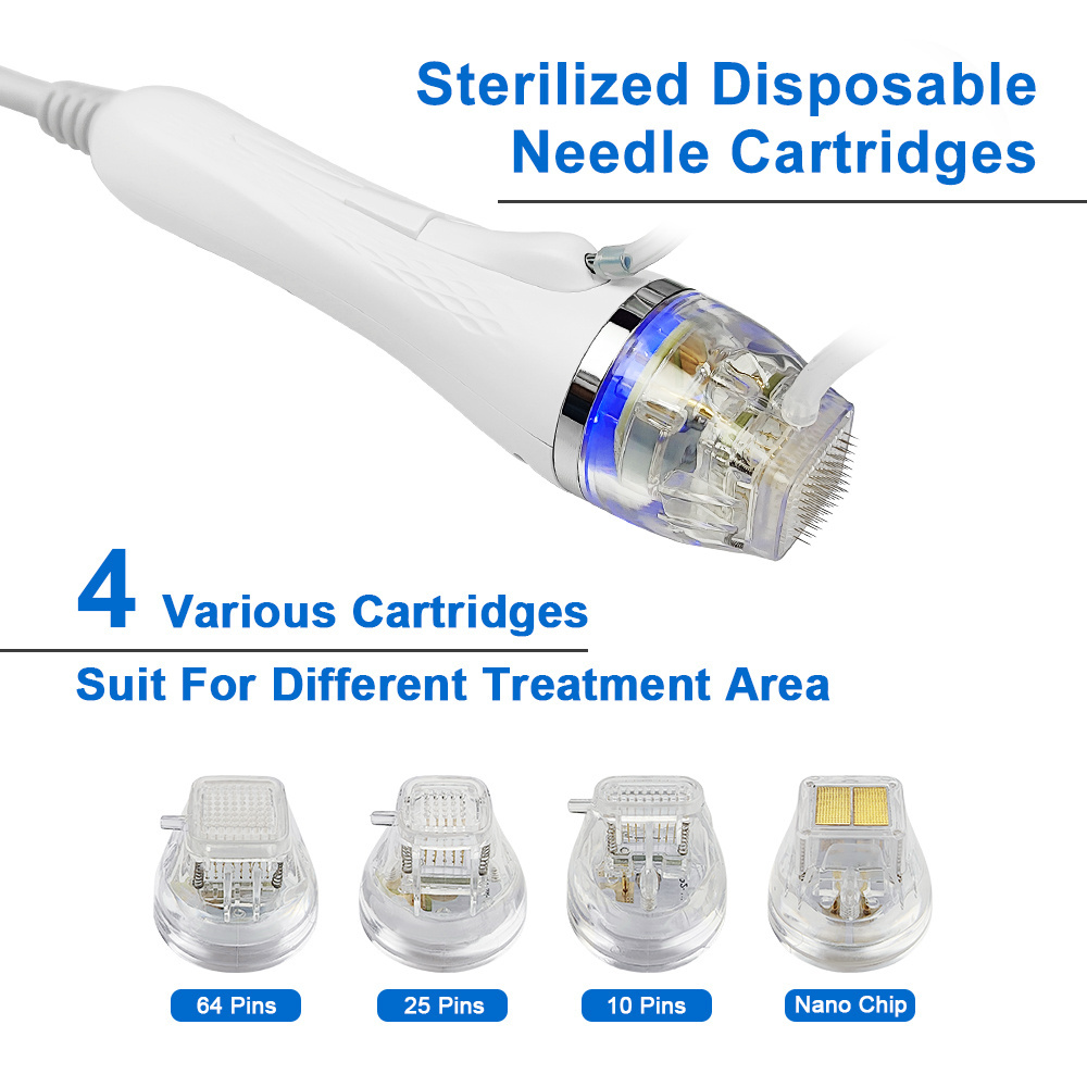 Disposable Insulated Rf Microneedle Cartridges Fractional Gold Radio Frequency Micro Needling Tips