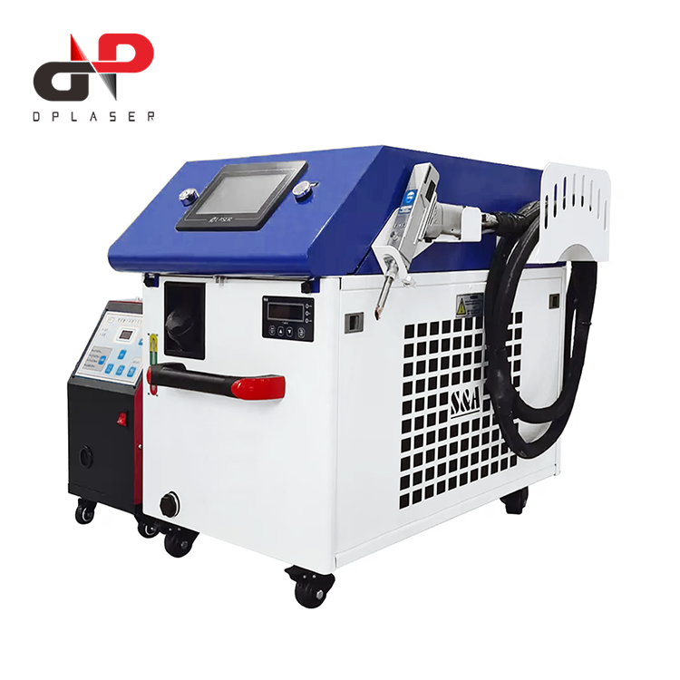 1000W 1500W 2000W Portable Handheld Fiber Laser Welder With S&A Chiller