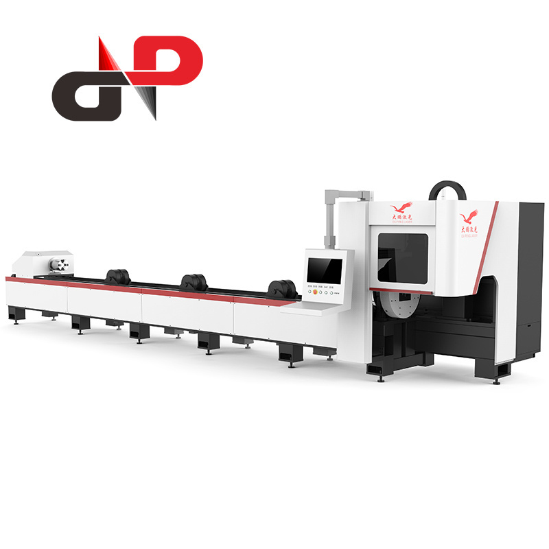 CNC Laser Tube Cutting Machine DP Laser Brand Automatic Cutter Chuck 6012 6016 6024 6036 6040 6052