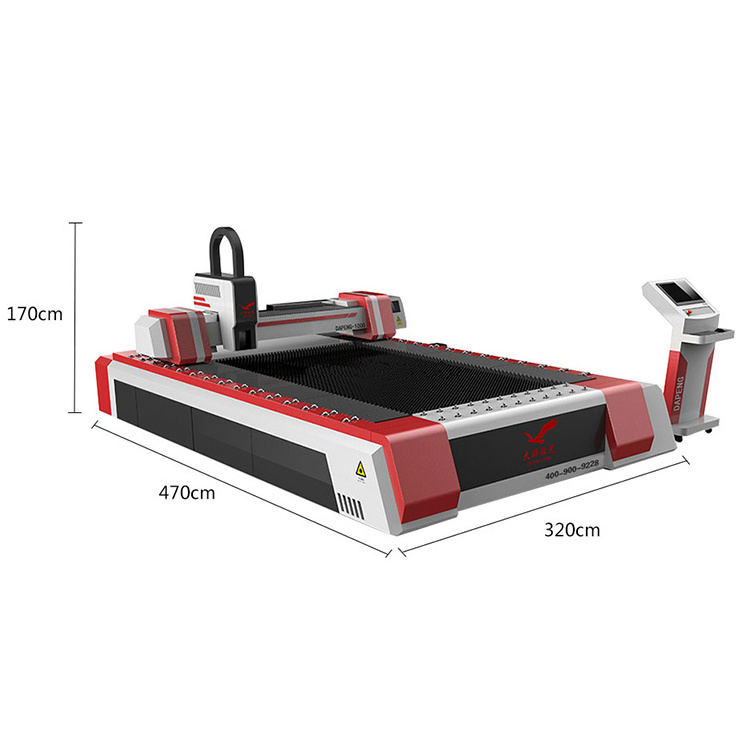 CNC Metal Single Table 3015 1KW-12KW Carbon steel Iron Stainless Steel Aluminum Plate Sheet Fiber Laser Cutting Machine Price