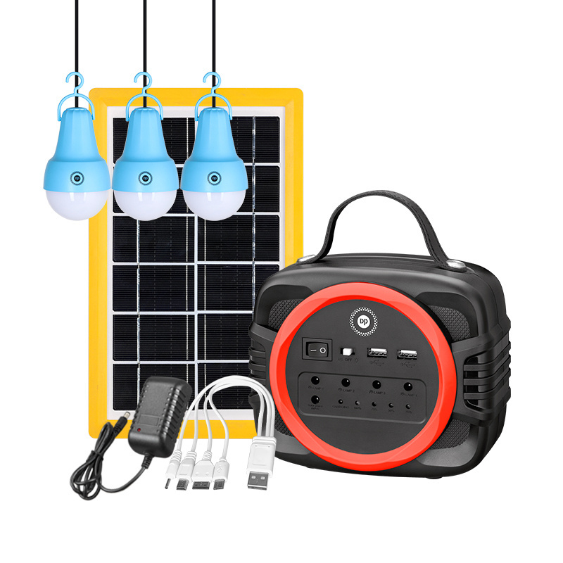 Solar Lighting Mobile Charging Portable Mini Home Solar Light System Kits