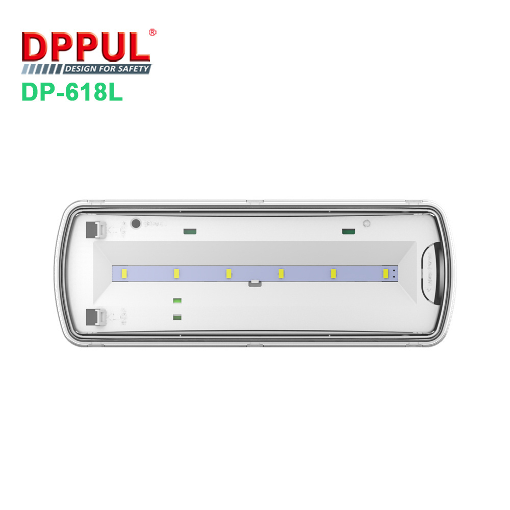 Lithium batteryRechargeable Small IP65 Plastic Waterproof Emergency Lamp Bulkhead Emergency Light