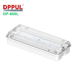 Emergency Bulkhead Light for poweroutage LED Rechargeable Small IP65 Plastic Waterproof Light