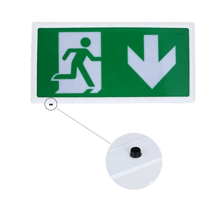 Wholesale custom1.5ah Ni-Cd Batteries IP 20 Rechargeable box exit sign led emergency light