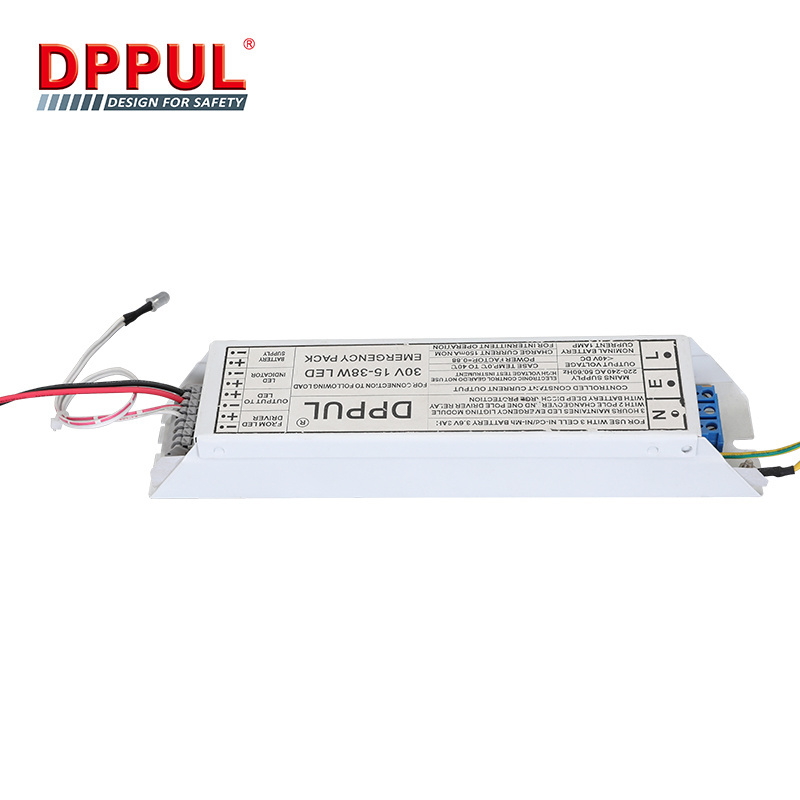 DPPUL LED light battery backup rechargeable power emergency light pack