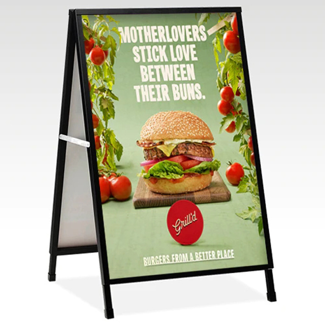 wholesale outdoor signs a frame sidewalk displays advertising boards poster stands