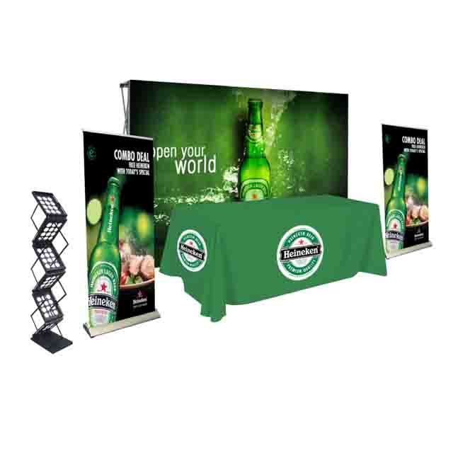 Reusable portable trade show booth modular event exhibition booth 3x3