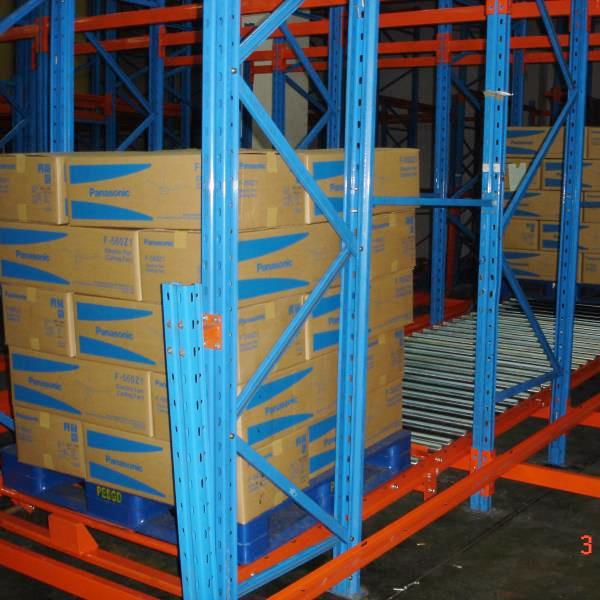 OEM ODM  Gravity Roller Conveyor / Pallet Roller Conveyor for Gravity Pallet Racking