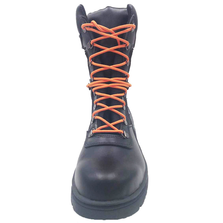 Top Selling High Quality Breathable Saudi Arabia Security Boots Water and Fire Proof Fireman Safety Boots