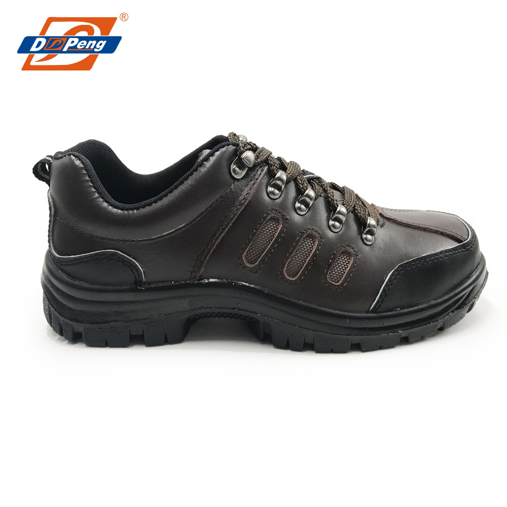 Euro mens work shoe with carbon composite toe cap protective lace-up woodland safety shoes brand