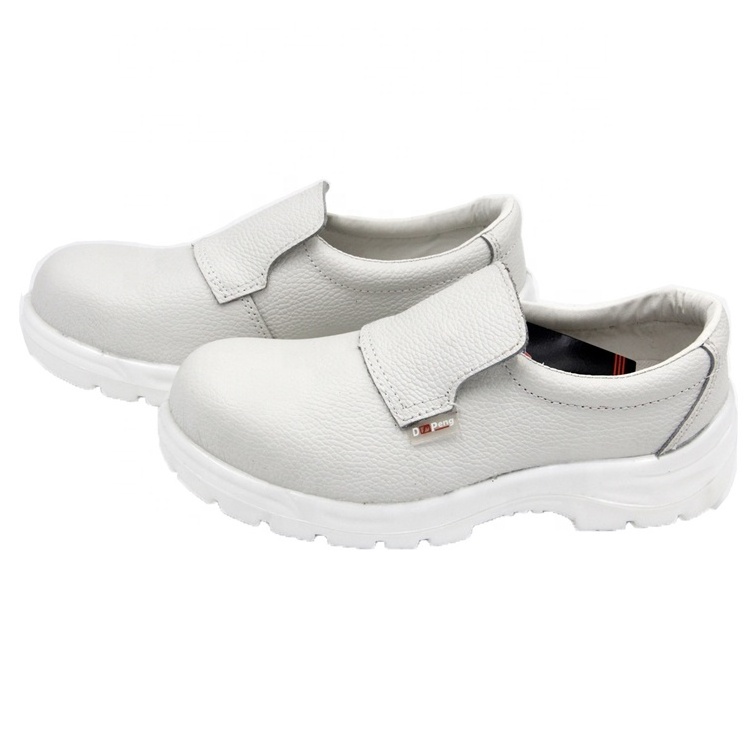 White no lace slip on air hole ESD antistatic nurse medical chef kitchen lab safety work shoes