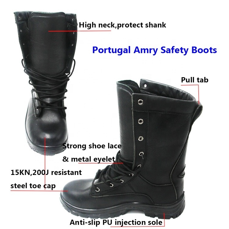 functional high ankle steel toe safety shoes Portugal jungle combat boots Kenya