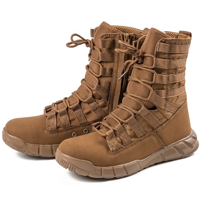 New arrival green combat tactical jungle boots brown lightweight training boots