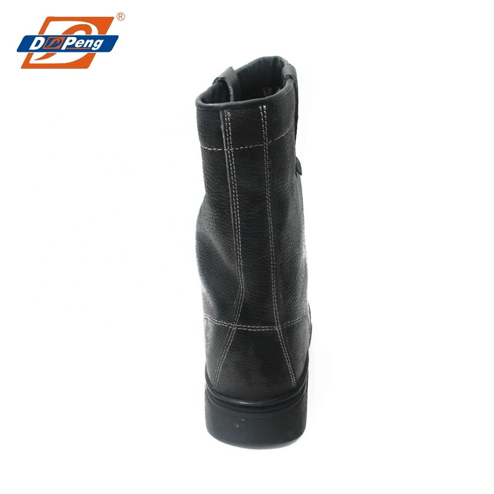 High top anti smashing and anti piercing acid resistant oil boots industrial and agricultural safety shoes