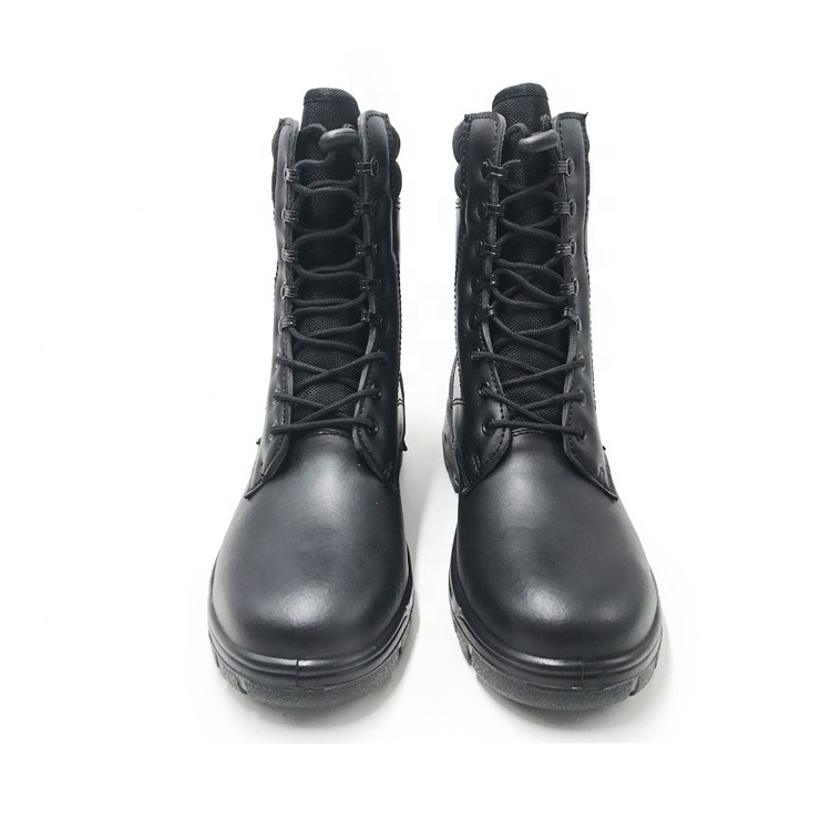 Public security and procurator's genuine leather Tactical Steel Toe Safety Boots