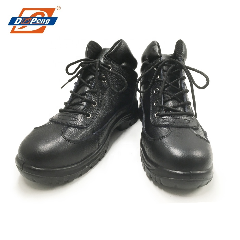 sexy leather slip resistant mining S3 steel toe work safety boots men for welder and construction